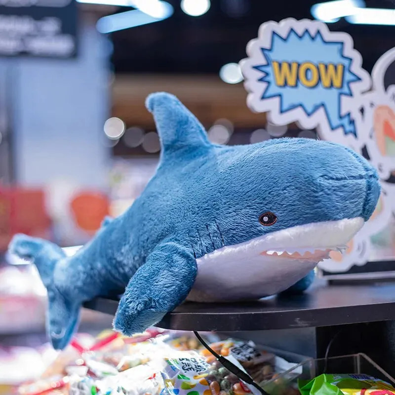 30cm Shark Toy Soft Stuffed Sea Animal Pillow for Kids High Quality Gift for Birthday Children Boys Party Decor