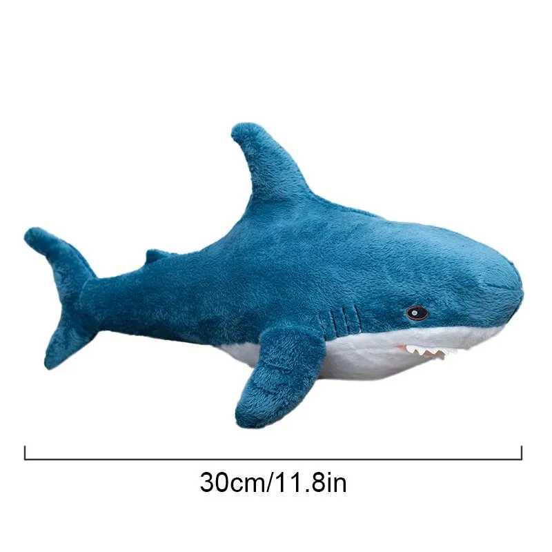 30cm Shark Toy Soft Stuffed Sea Animal Pillow for Kids High Quality Gift for Birthday Children Boys Party Decor
