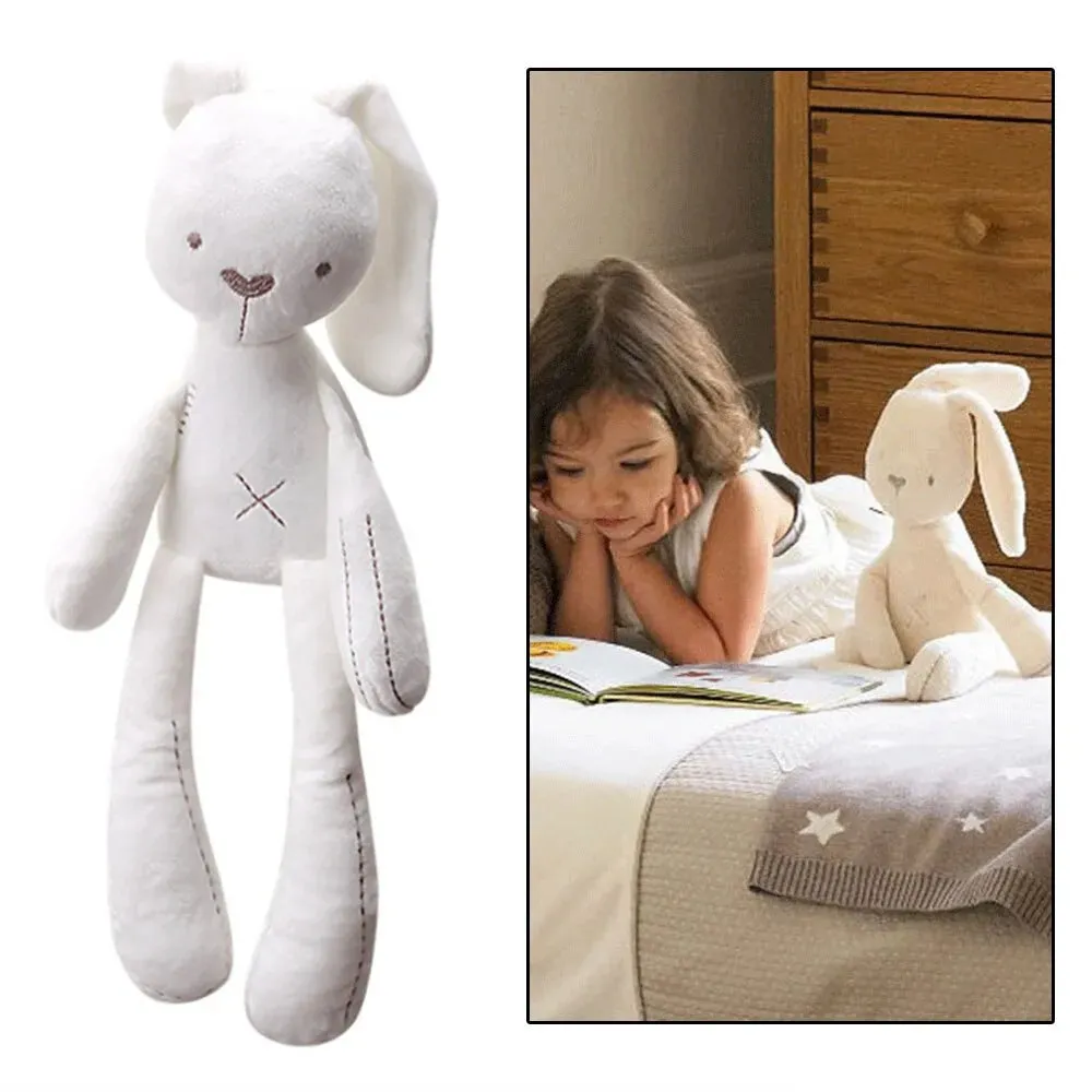 42cm Cute Cartoon Rabbit Doll Soft Plush Toy for Kids Bunny Sleeping Mate Stuffed Animal for Children