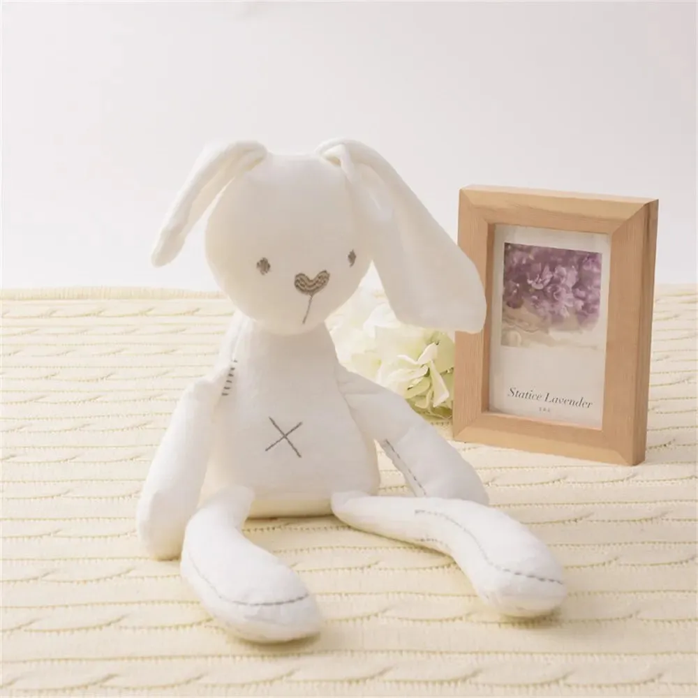 42cm Cute Cartoon Rabbit Doll Soft Plush Toy for Kids Bunny Sleeping Mate Stuffed Animal for Children
