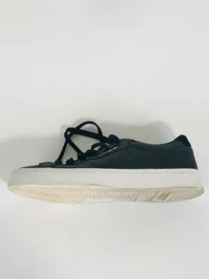 Adidas Women's Leather Sleek Trainers | UK6 | Black