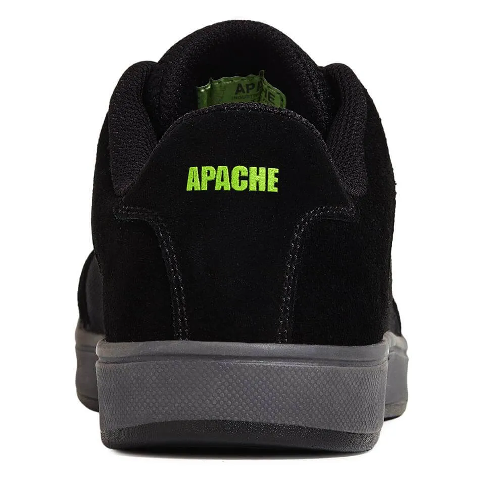 Apache KICK Black Suede Cup Sole Safety Trainers