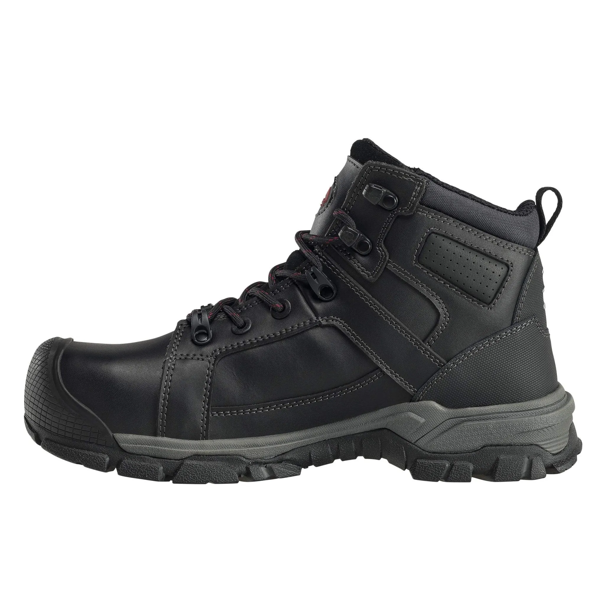 Avenger Men's 6" Ripsaw Black Carbon Toe EH PR Waterproof Round Toe Work Boot