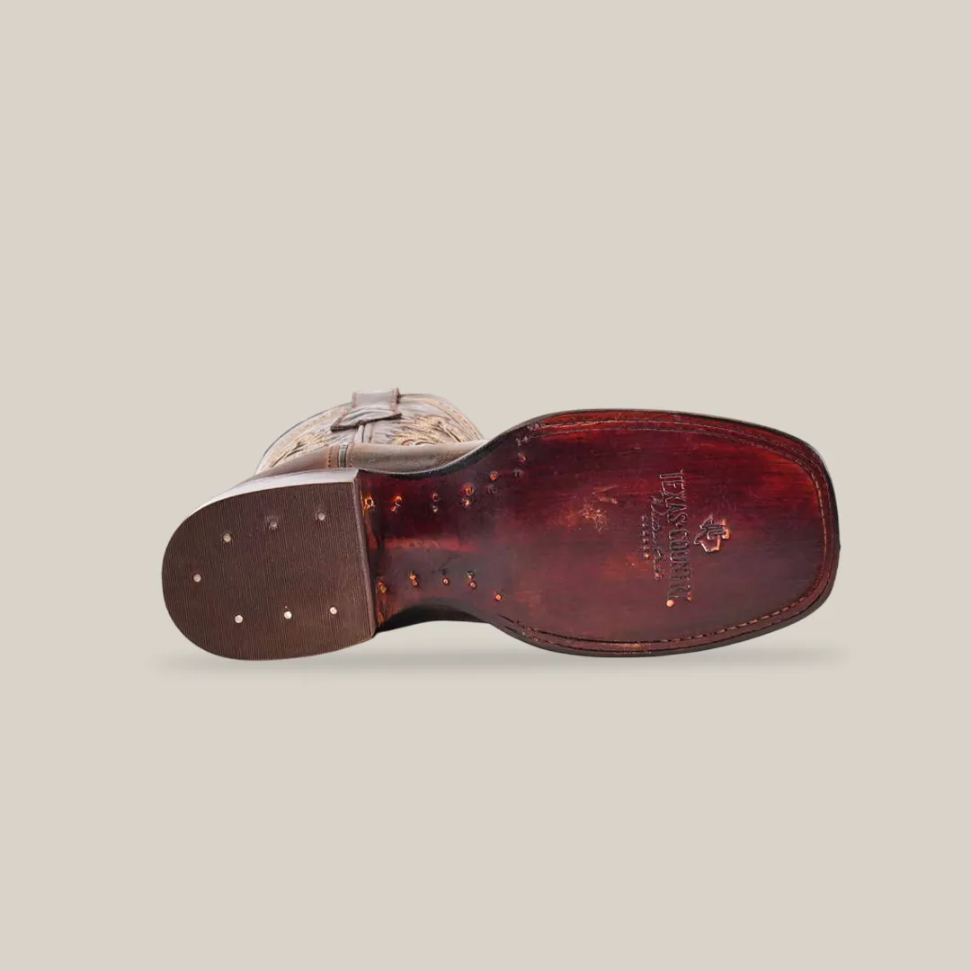 Azkar Tan - Square Toe