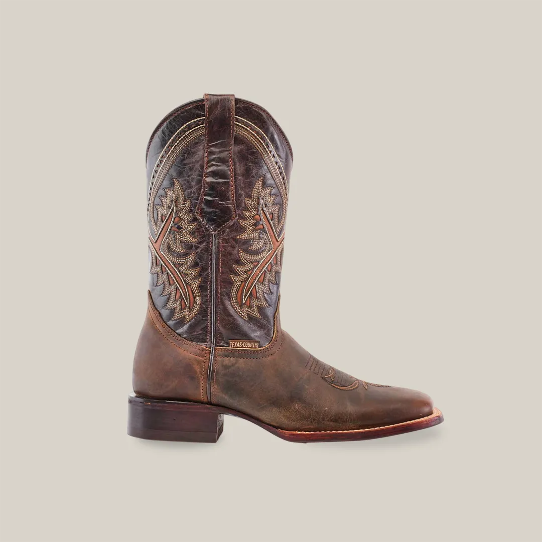 Azkar Tan - Square Toe