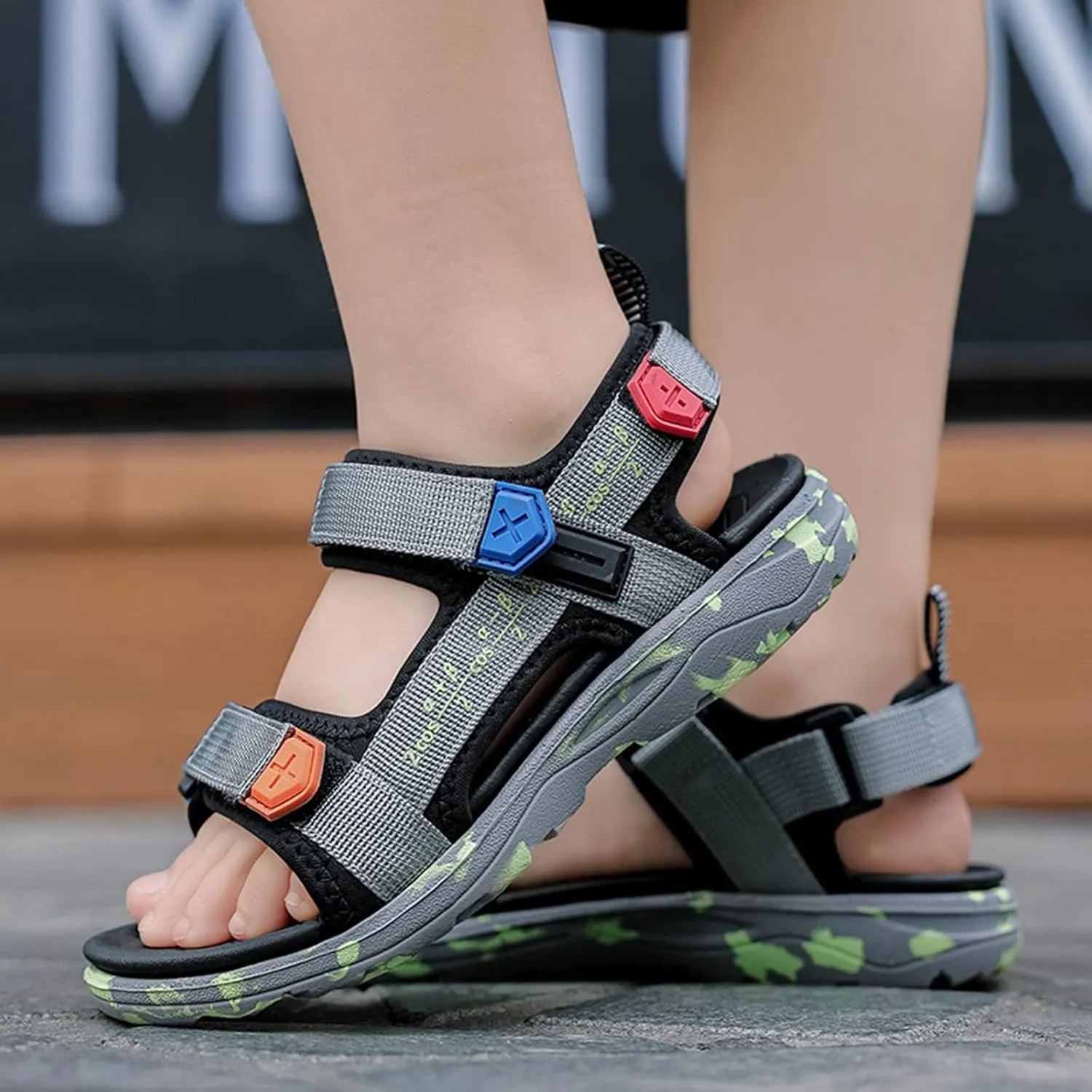 Baby Sandals Size 5 Children Shoes Beach Sandals Light Boy Sandals Big Children Soft Bottom Boy Beach Preschool Sandals