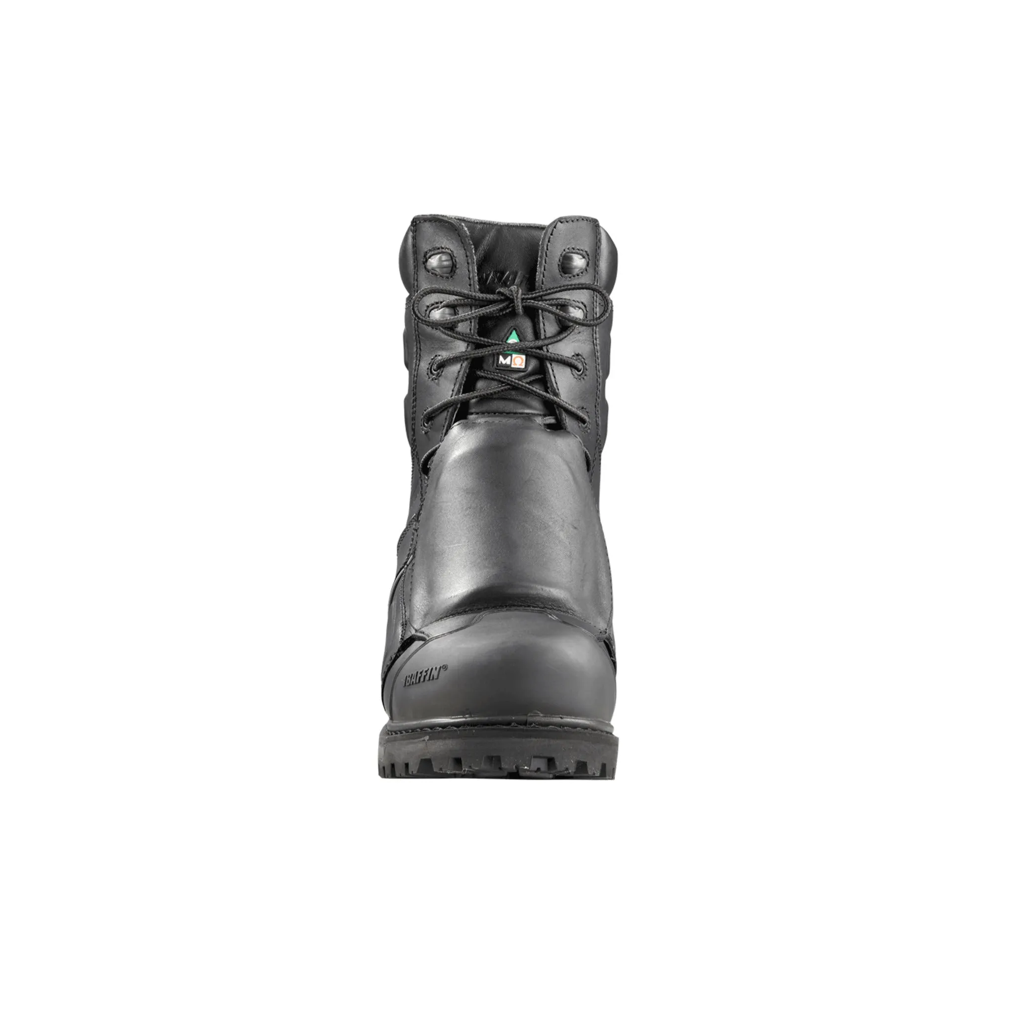 Baffin Men's Safety Work Boots Monster External Metguard 8” Leather All Season Waterproof with Rubber Outsole | Black | Sizes 7-13