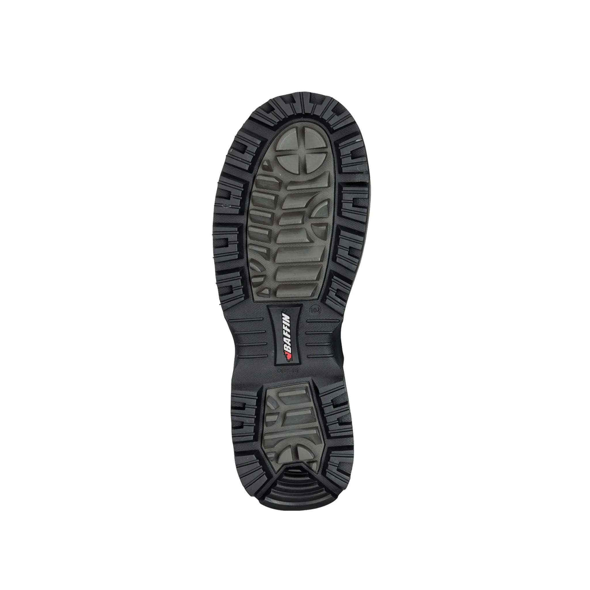 Baffin Men's Safety Work Boots Monster External Metguard 8” Leather All Season Waterproof with Rubber Outsole | Black | Sizes 7-13