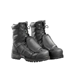 Baffin Men's Safety Work Boots Monster External Metguard 8” Leather All Season Waterproof with Rubber Outsole | Black | Sizes 7-13