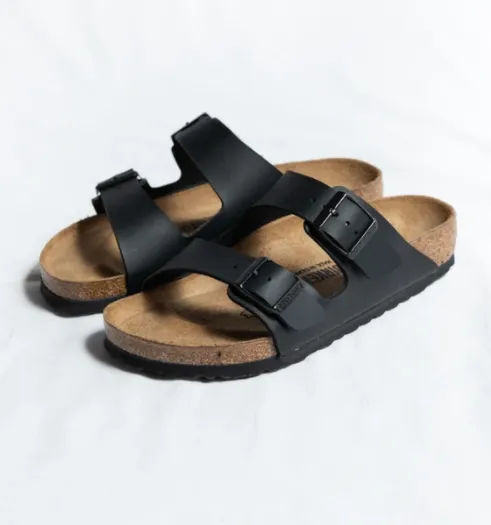 Birkenstock Arizona BS Birko Flor - Black Regular