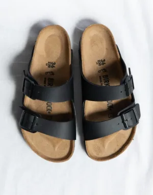 Birkenstock Arizona BS Birko Flor - Black Regular