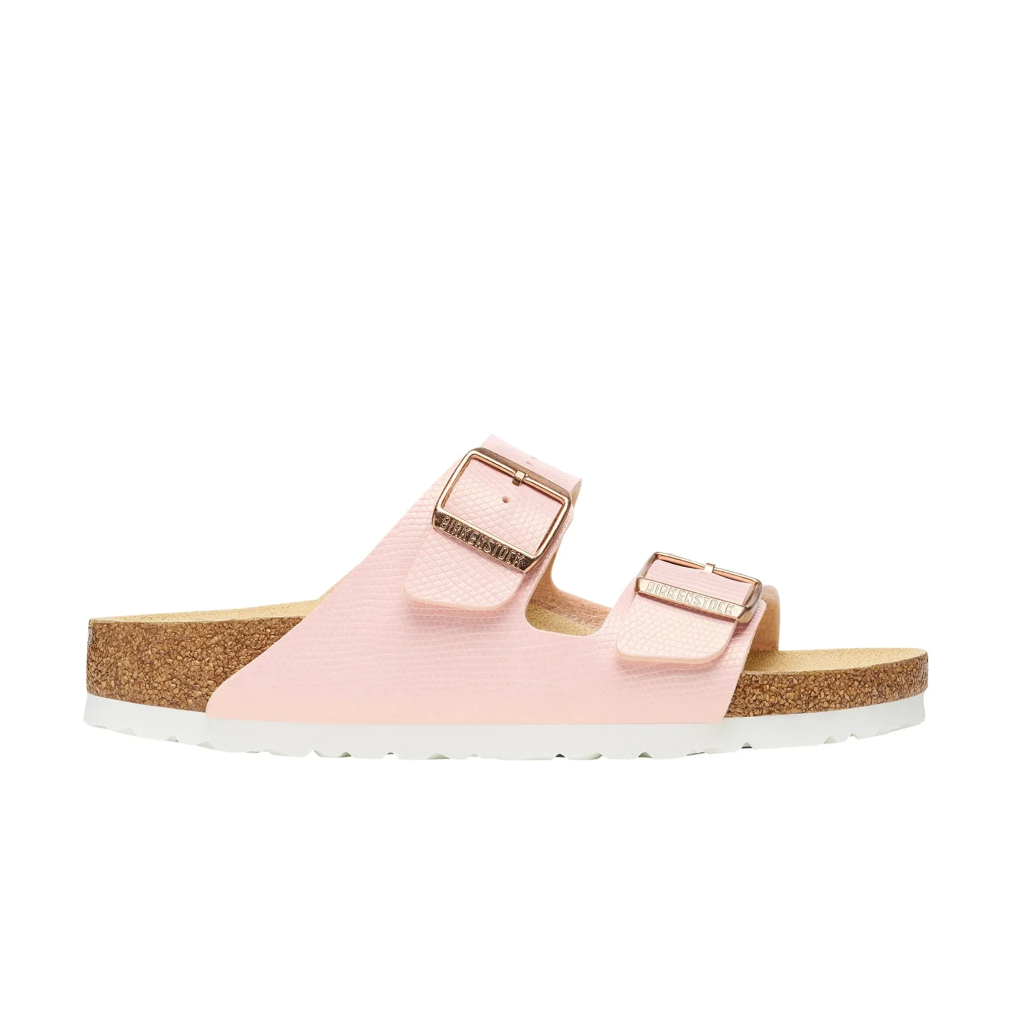 BIRKENSTOCK Arizona Embossed Light Rose BF Slides