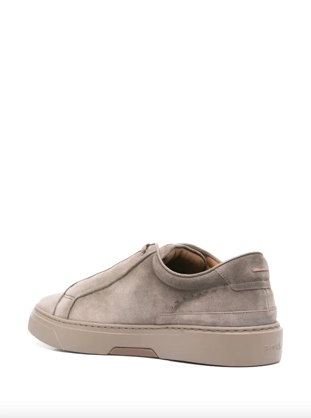 BOSS Gary low-top trainers in suede