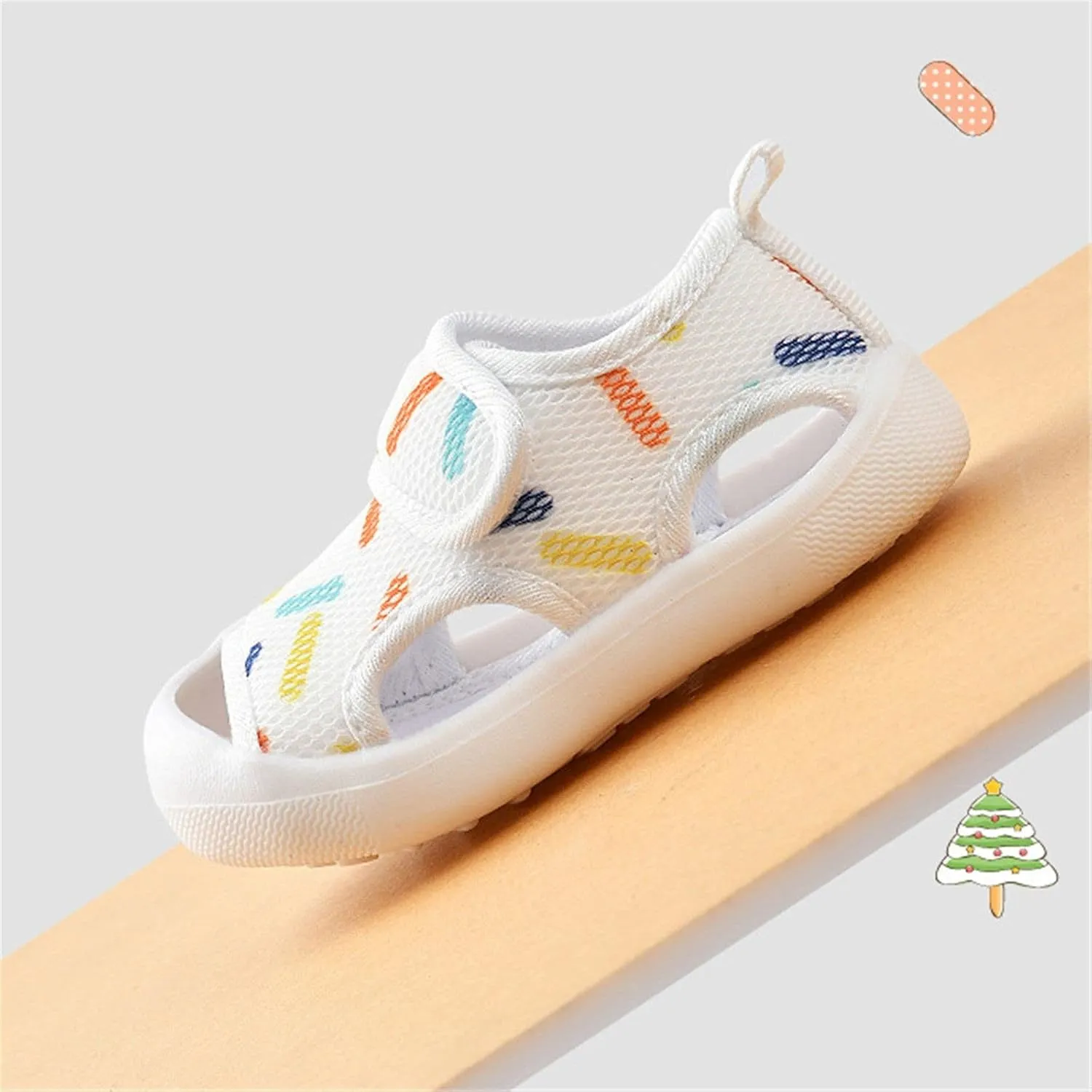 Boys Size 12 Sandals Toddler Girls Boys Shoes Sandals Flat Bottom Non Slio Half Open Sandals for Baby Boys