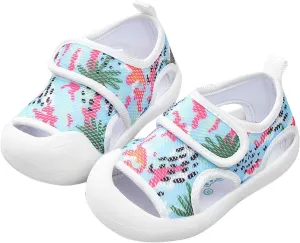 Boys Size 12 Sandals Toddler Girls Boys Shoes Sandals Flat Bottom Non Slio Half Open Sandals for Baby Boys