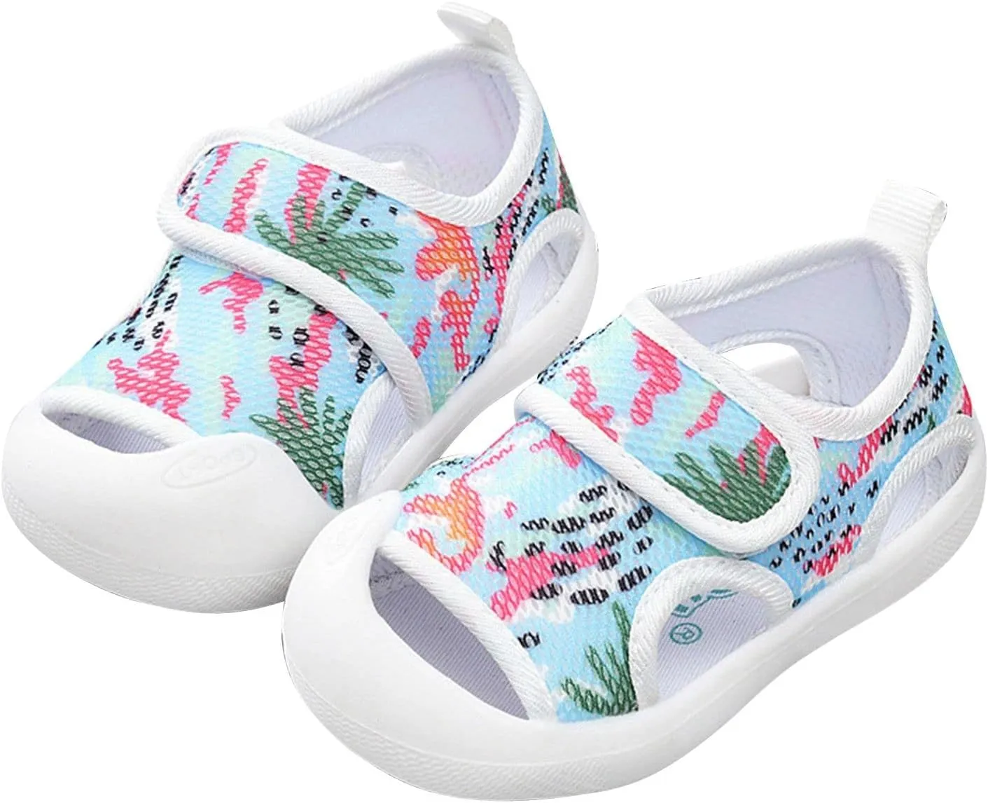 Boys Size 12 Sandals Toddler Girls Boys Shoes Sandals Flat Bottom Non Slio Half Open Sandals for Baby Boys