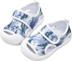 Boys Size 12 Sandals Toddler Girls Boys Shoes Sandals Flat Bottom Non Slio Half Open Sandals for Baby Boys