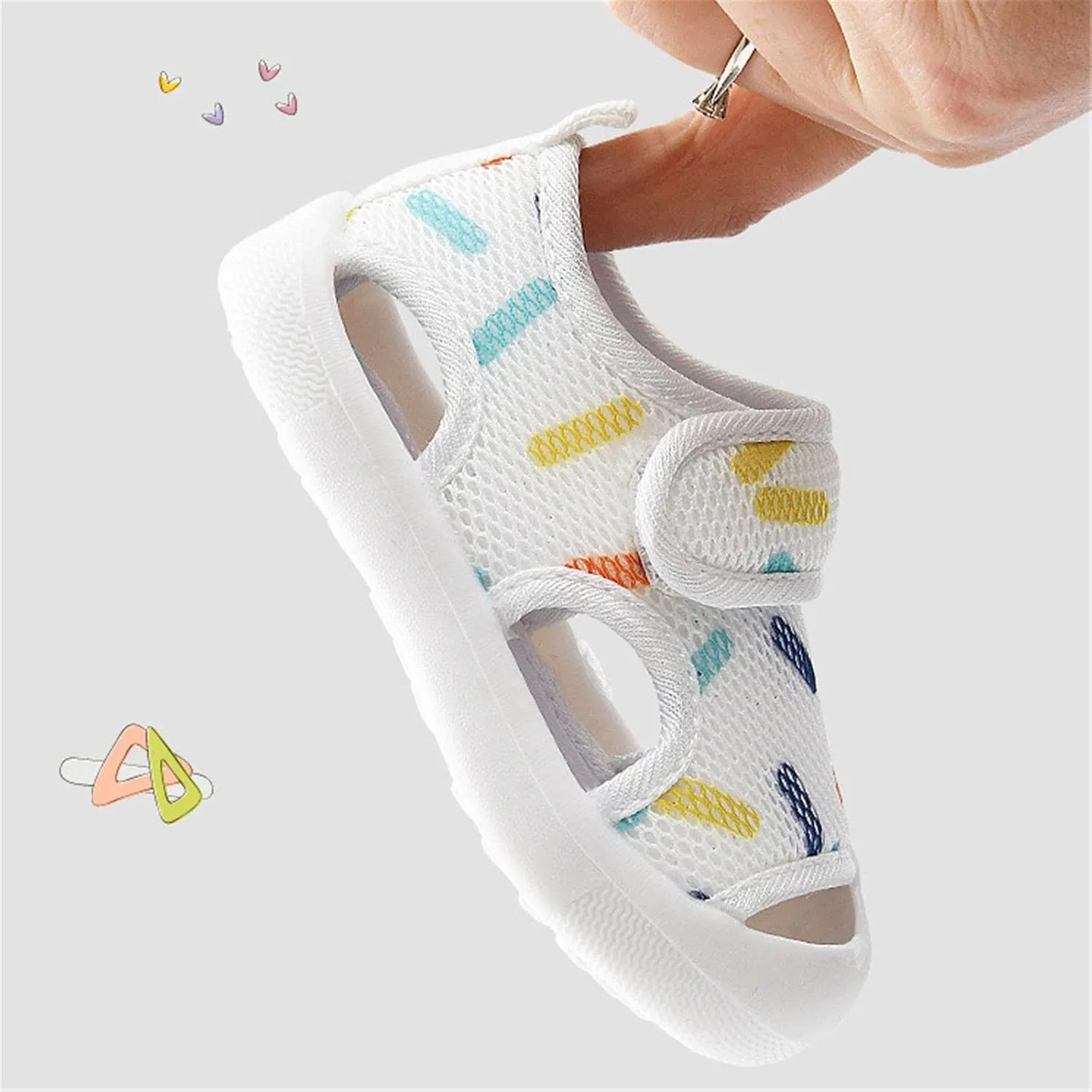 Boys Size 12 Sandals Toddler Girls Boys Shoes Sandals Flat Bottom Non Slio Half Open Sandals for Baby Boys