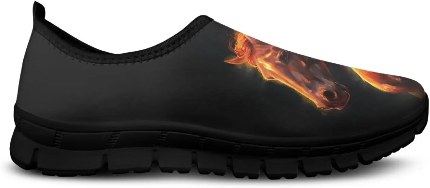 Breathable Comfort Sneakers for Mens Boys Tennis Cross Training Shoe Soft EVA Non Slips Loafers for Hiking Walking Size 5-14 Black Sole