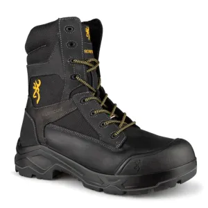 Browning Hurricane 8" Safety Boots- Black, Brown