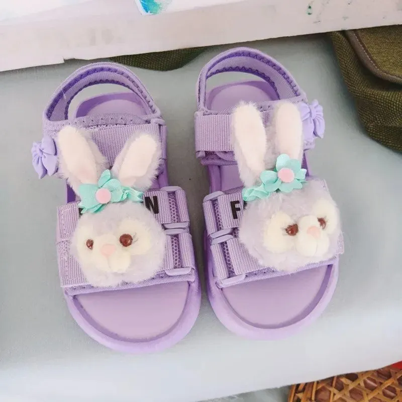 Bunny Printed Beach Sandal