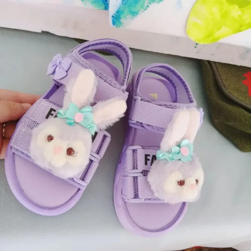 Bunny Printed Beach Sandal