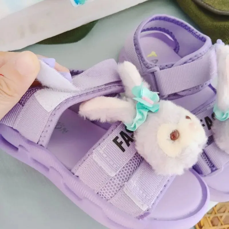 Bunny Printed Beach Sandal