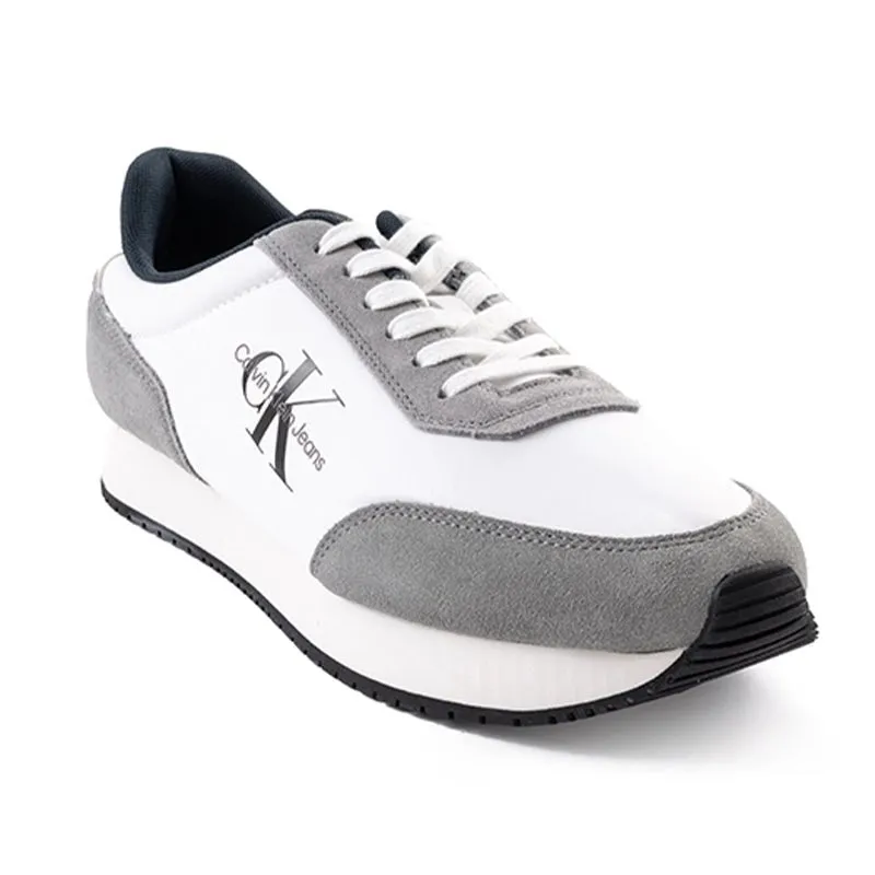 CALVIN KLEIN RETRO RUNNER LACE UP SNEAKER CKM26