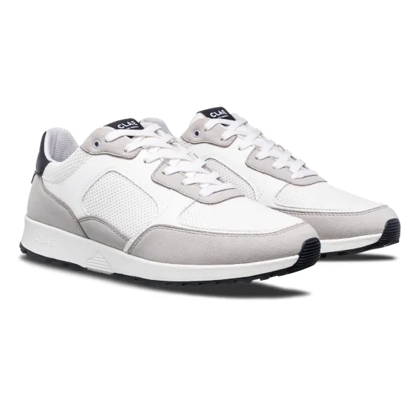 Clae Joshua (microchip white navy)