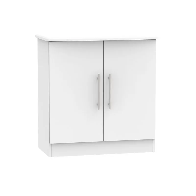 Colby Cupboard Grey 2 Doors
