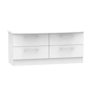 Colby Large Chest of Drawers Light Grey 4 Drawers