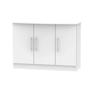 Colby Large Cupboard Grey 3 Doors