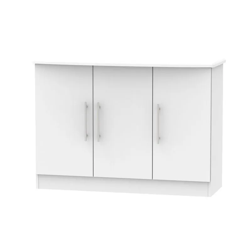 Colby Large Cupboard Grey 3 Doors