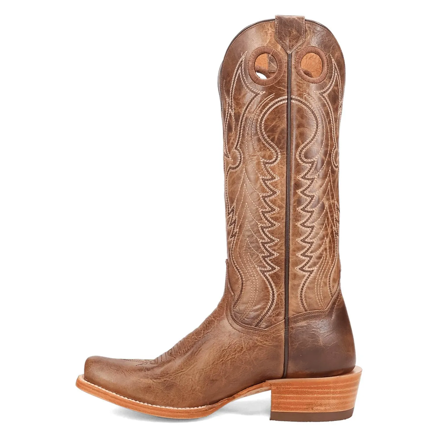 Dan Post Womens Adelaide Camel Leather Cowboy Boots