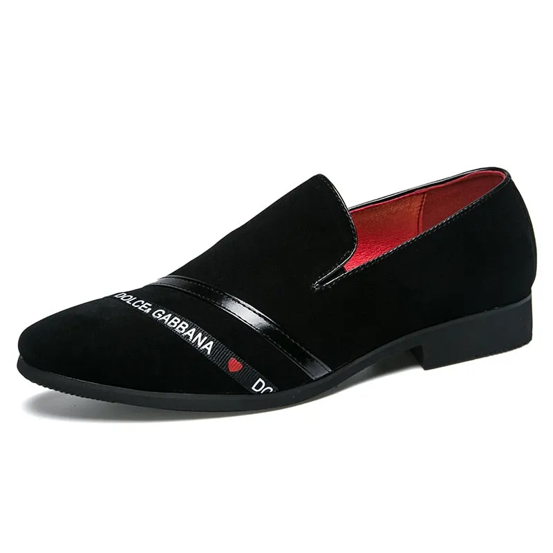 European Men Loafers Wedding Shoes