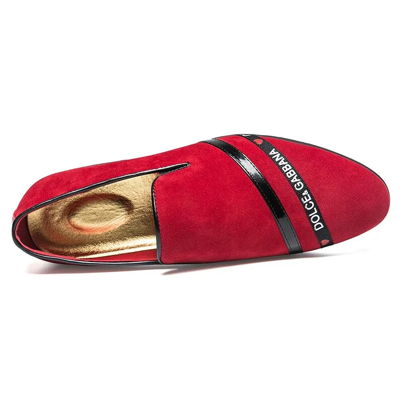 European Men Loafers Wedding Shoes
