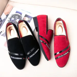 European Men Loafers Wedding Shoes