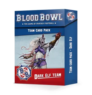 Games Workshop Blood Bowl Dark Elf Team Card Pack