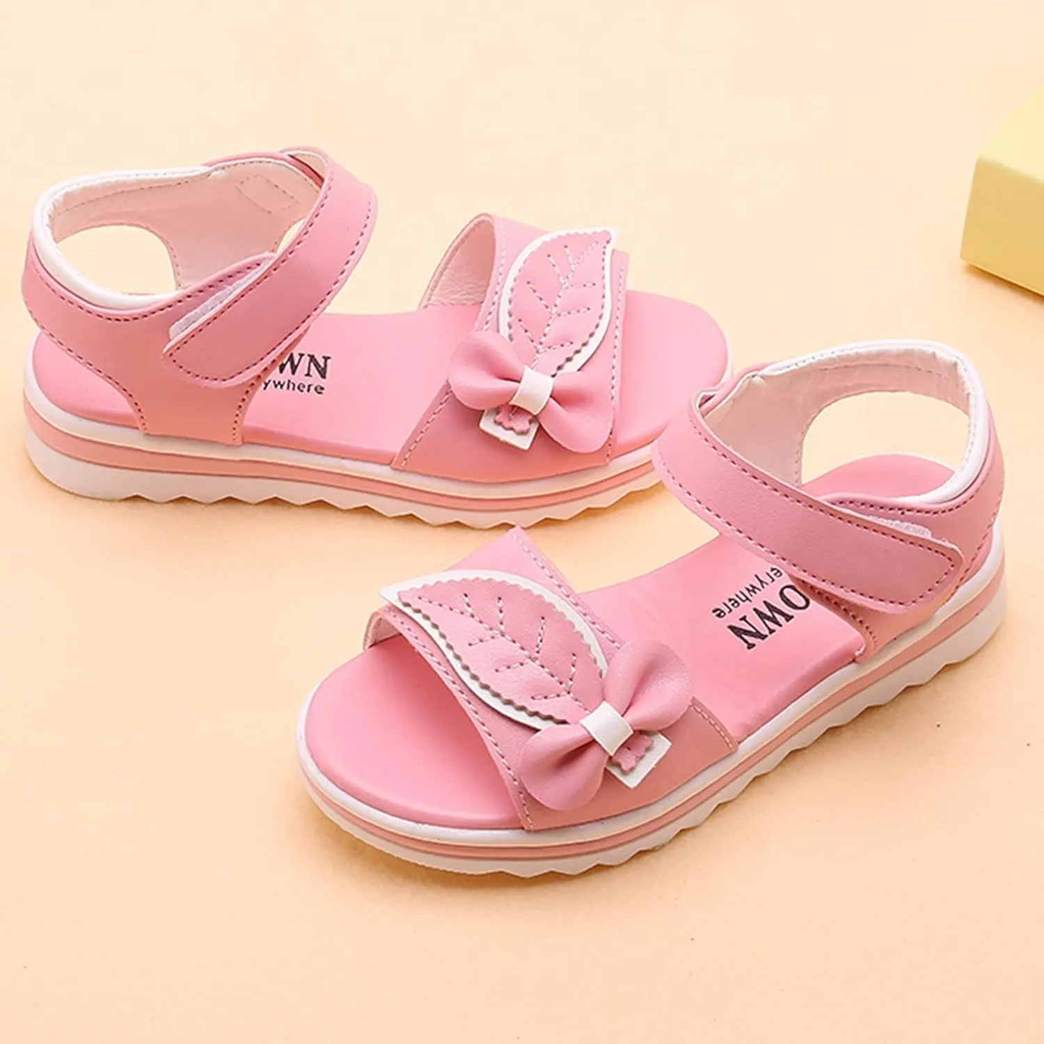 Girl Flip Flops Children Shoes Fashion Flower Thick Sole Sandals Soft Sole Comfortable Princess Sandals Girls en Sandals