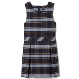 Girl's Plus Size - Plaid Box Pleat Jumpers
