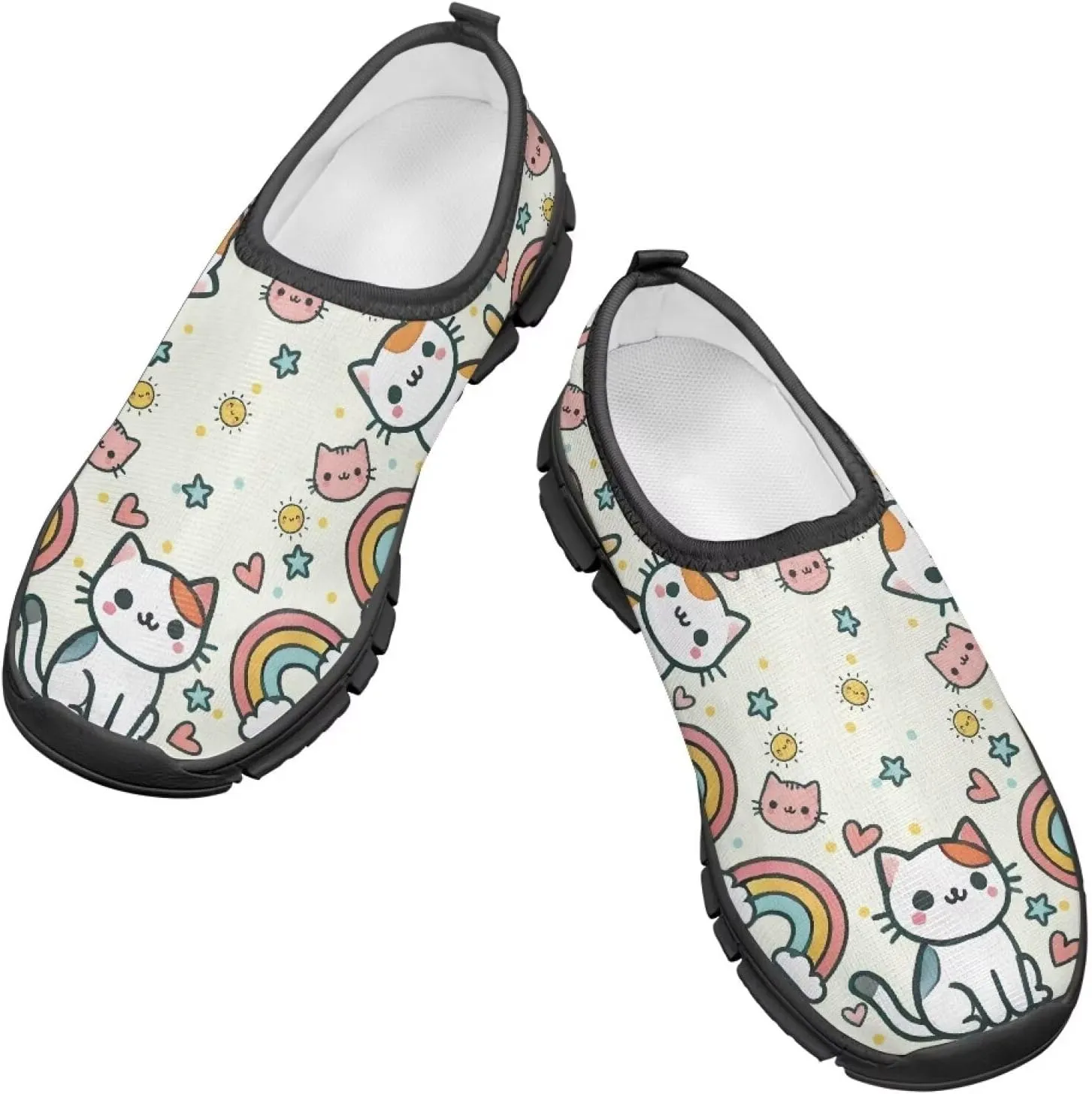 GOSTONG Kid Shoes Boys Girls Soft Slip On Casual Loafers Lightweight Walking Flat Shoes Non Slip Running Sneakers Size 11-15