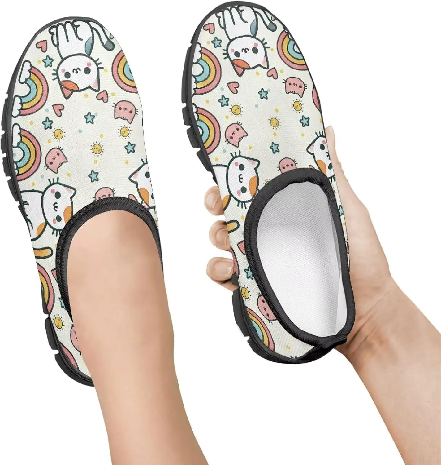GOSTONG Kid Shoes Boys Girls Soft Slip On Casual Loafers Lightweight Walking Flat Shoes Non Slip Running Sneakers Size 11-15