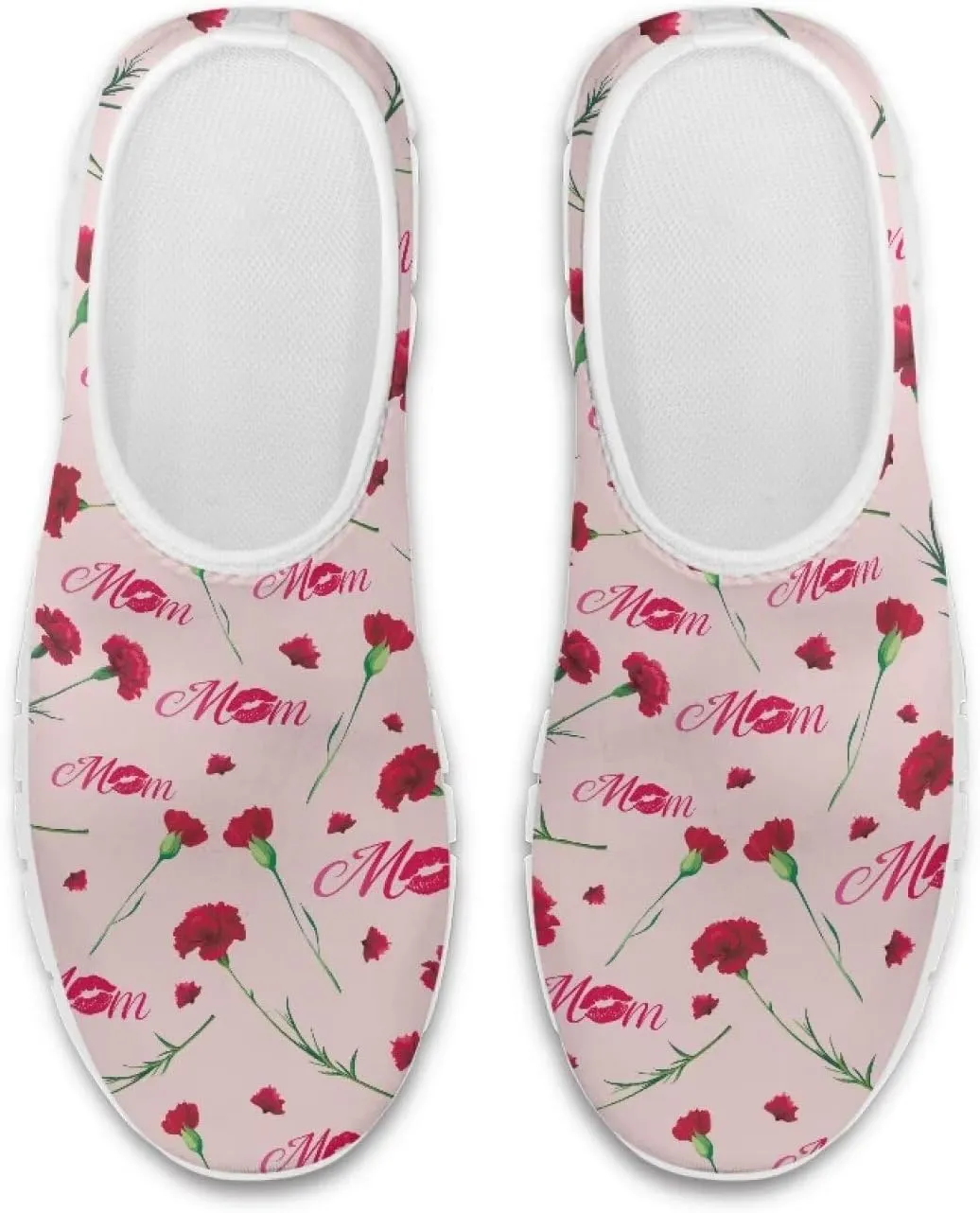 GOSTONG Women's Slip On Loafers Low Top Soft Casual Travel Walking Shoes from Daughter Son for Mom Grandma White Size 5.5-11.5