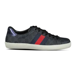 Gucci Ace GG Supreme Trainers Black