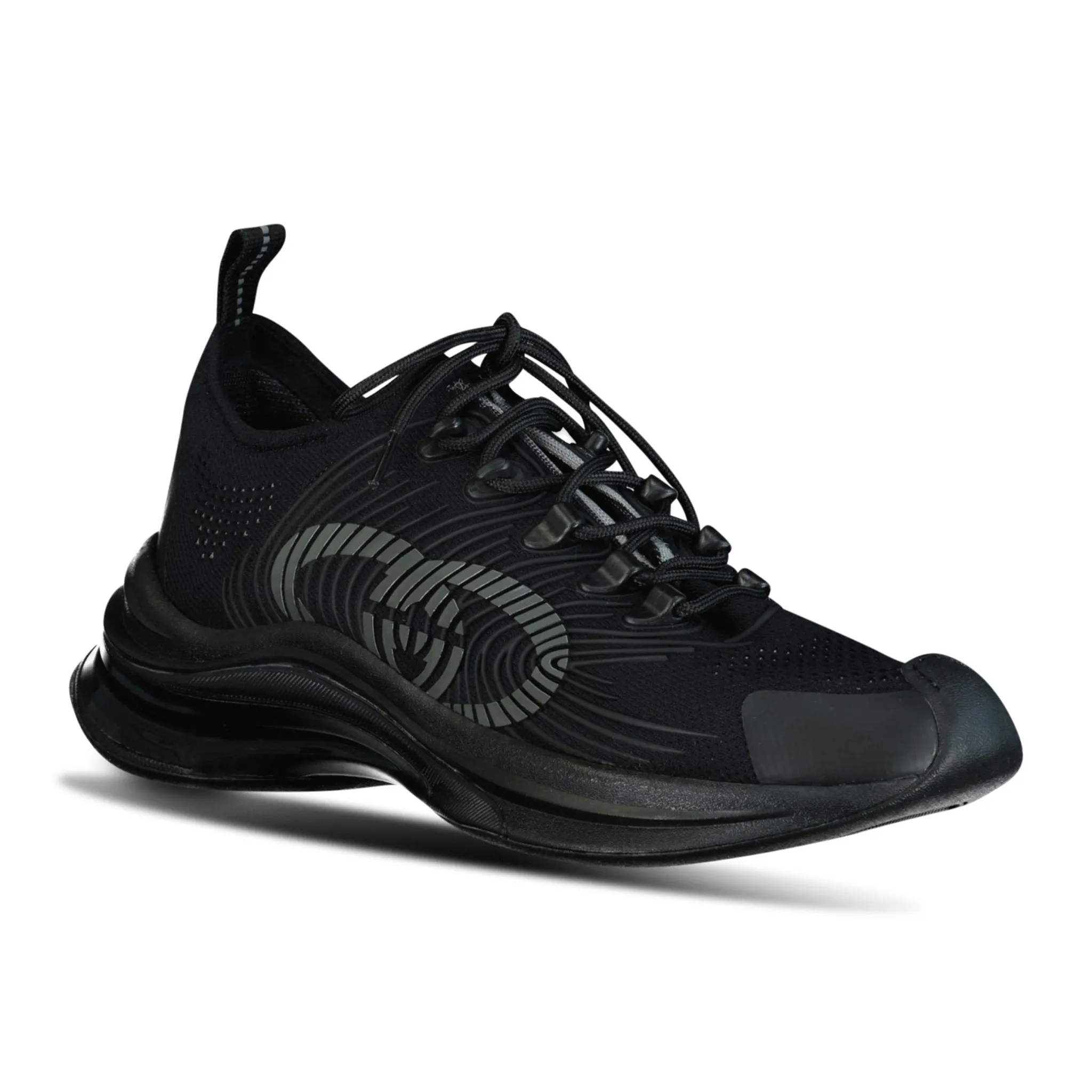 Gucci Run Low Trainers All Black