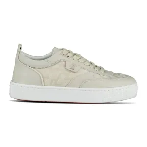 Happy Rui Leather Low Top Trainers Albatre