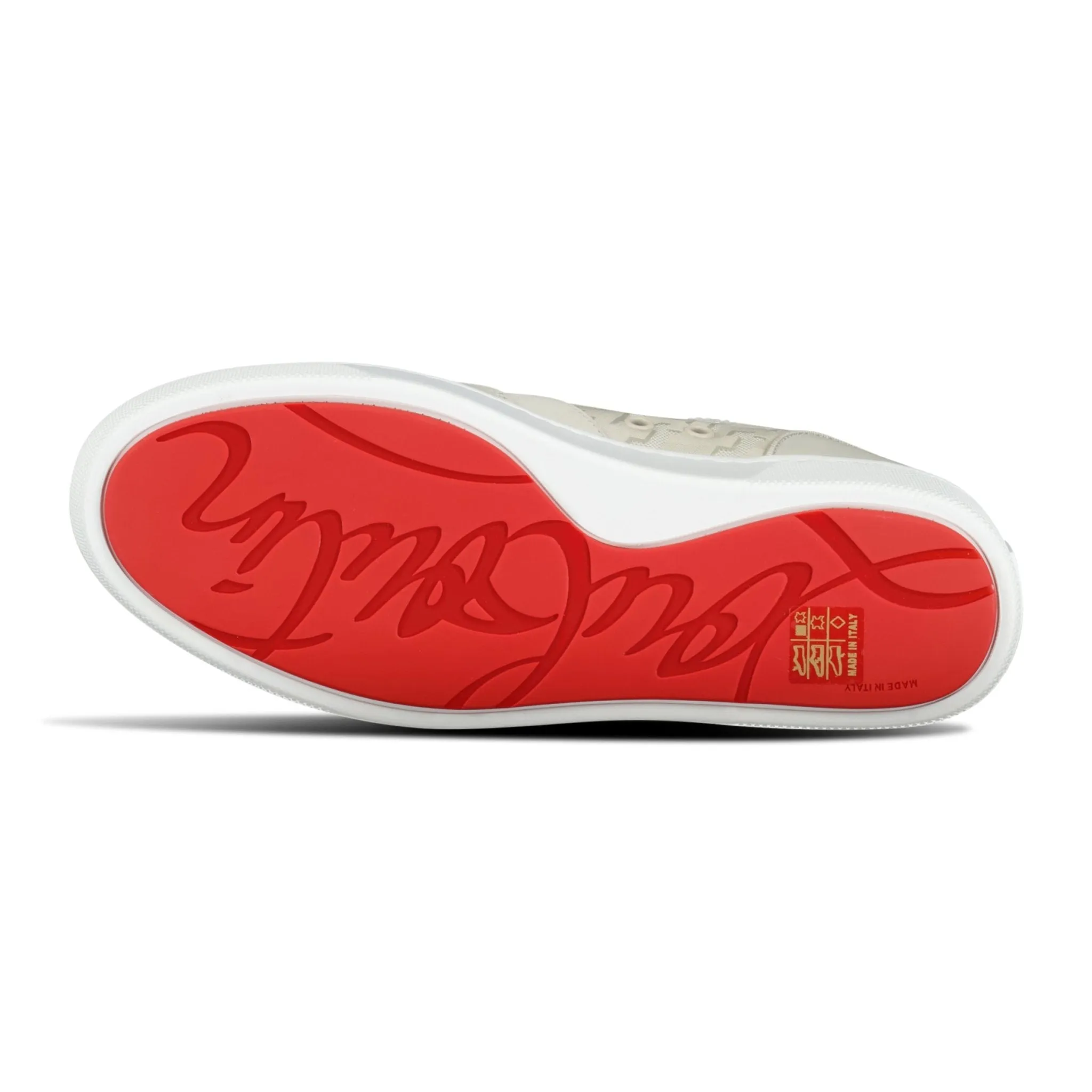Happy Rui Leather Low Top Trainers Albatre