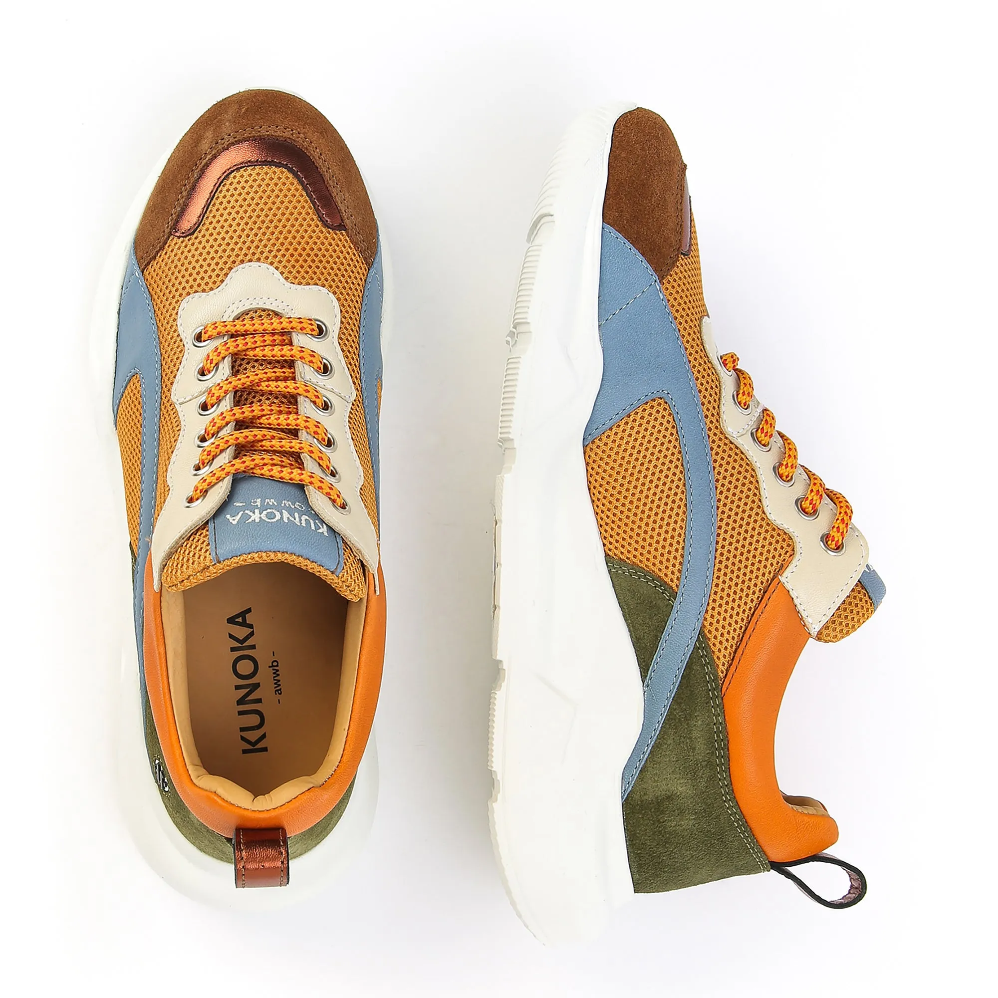 IZZI platform sneaker - saturn