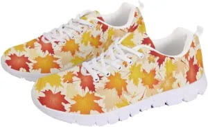 Jeiento Running Walking Sneakers,Halloween Shoes for Teenager,Thanksgiving Shoes for Men Women Mesh Workout Casual Trainers