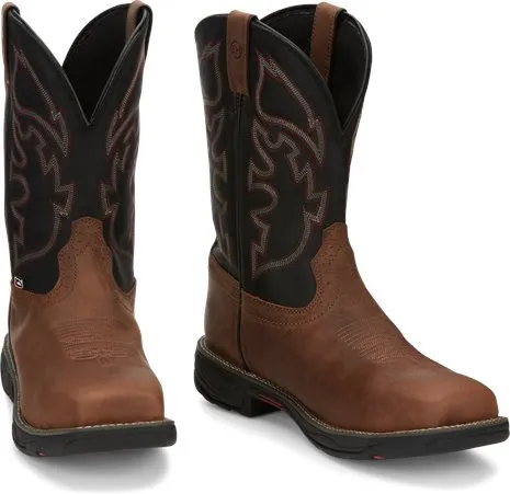 Justin Mens Rush Composite Toe Workboots Style WK4337